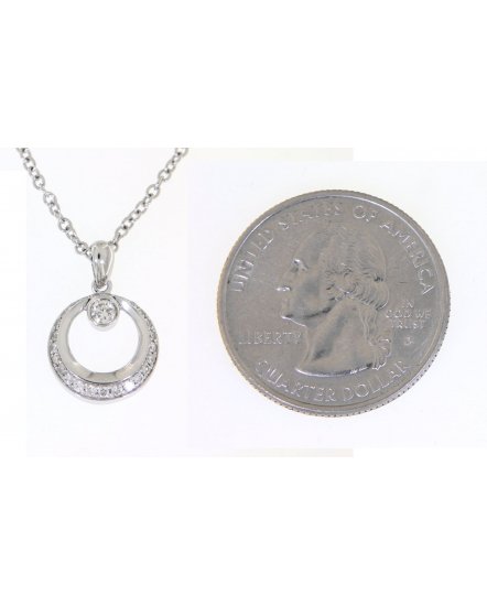 ROUND DIAMOND PENDANT (VP419)