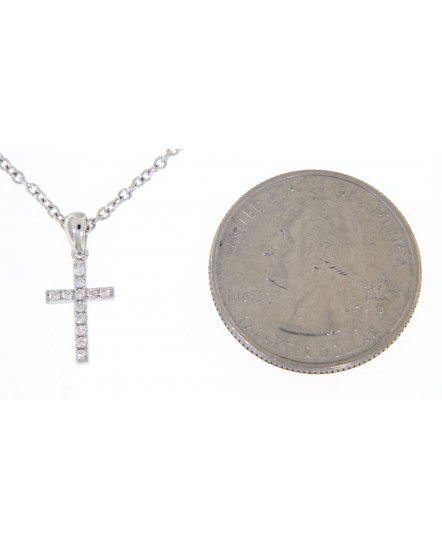 CROSS DIAMOND PENDANT (VP421)