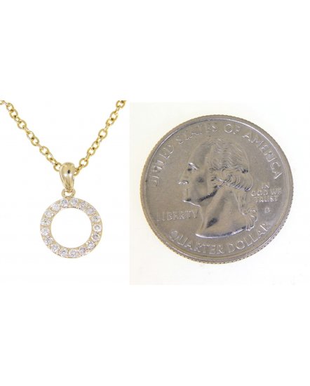 ROUND DIAMOND PENDANT (VP422)