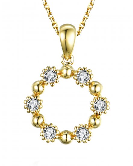 ROUND DIAMOND PENDANT (VP429)
