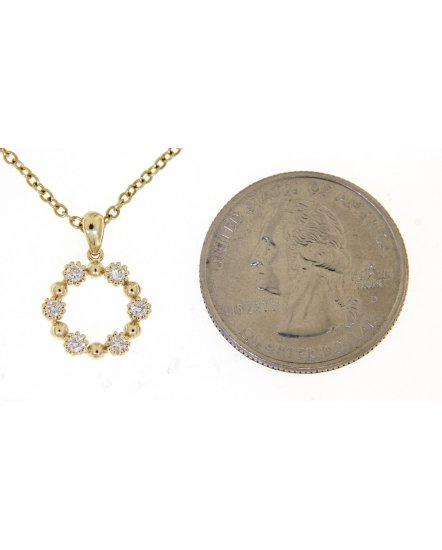 ROUND DIAMOND PENDANT (VP429)