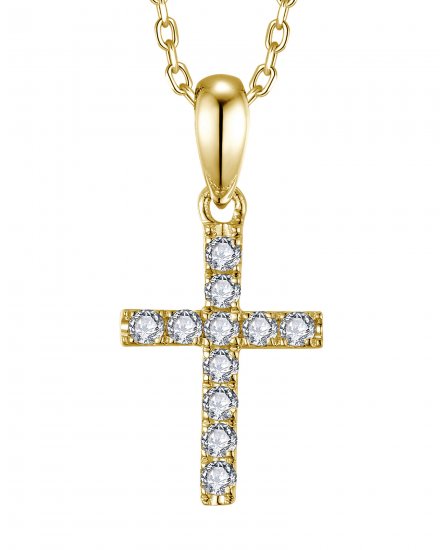 CROSS DIAMOND PENDANT (VP439F)