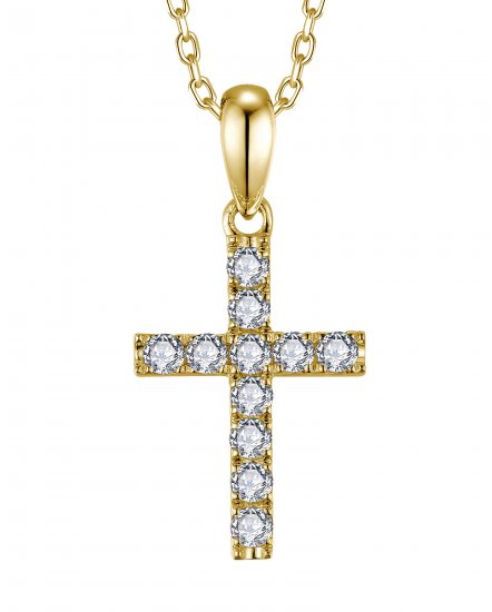 CROSS DIAMOND PENDANT (VP439G)