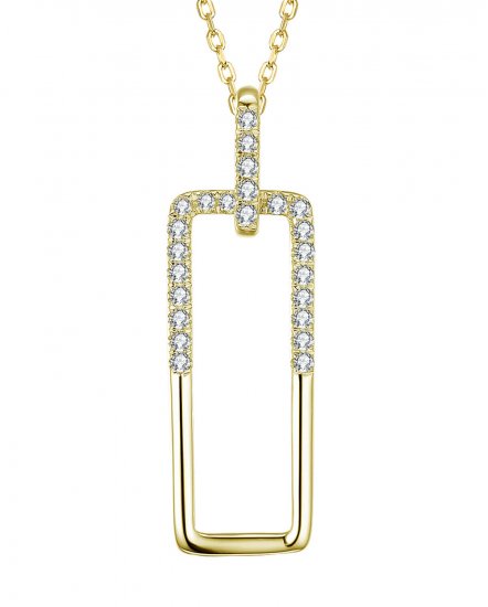 STRAIGHT BAR DIAMOND PENDANT (VP453)
