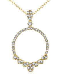 ROUND DIAMOND PENDANT (VP458)