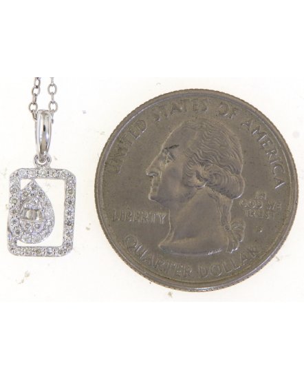 BAGUETTE DIAMOND PENDANT (VP485)