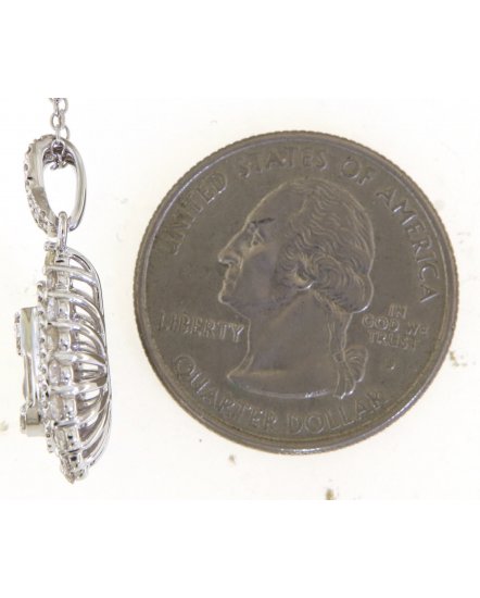 PEAR STYLE DIAMOND PENDANT (VP491)