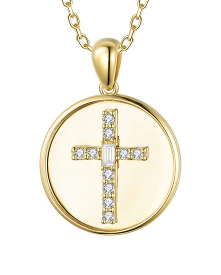 CROSS DIAMOND PENDANT (VP498)