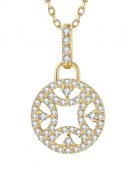 ROUND DIAMOND PENDANT (VP502)