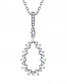 PEAR STYLE DIAMOND PENDANT (VP504)