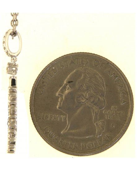 PEAR STYLE DIAMOND PENDANT (VP504)