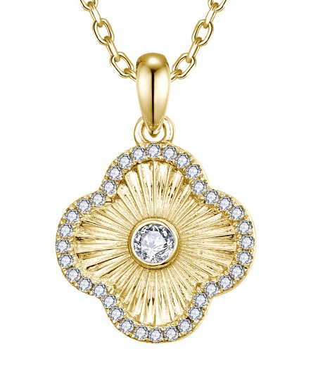 CLOVER STYLE DIAMOND PENDANT (VP515)