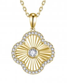 CLOVER STYLE DIAMOND PENDANT (VP523)