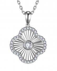 CLOVER STYLE DIAMOND PENDANT (VP523)
