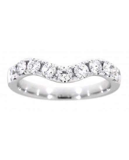 CURVED STYLE DIAMOND BAND (TR2432B)