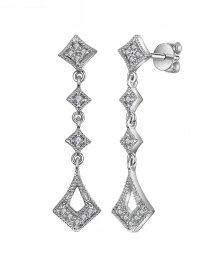 KITE SHAPE DIAMOND DANGLING (TE1128)