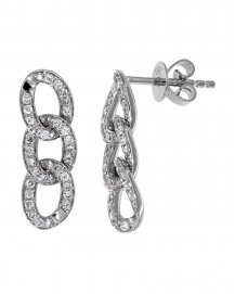 LINK STYLE DIAMOND DANGLING (TE1148)