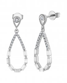 PEAR STYLE DIAMOND DANGLING (TE2538)
