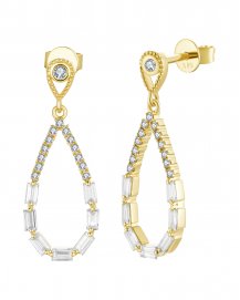 PEAR STYLE DIAMOND DANGLING (TE2538)