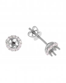 SEMI MOUNT DIAMOND STUDS (TE469)