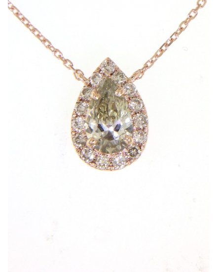 PEAR DIAMOND NECKLACE (TN336)