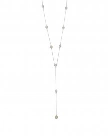 DIAMOND DANGLE DROP NECKLACE (TN345)