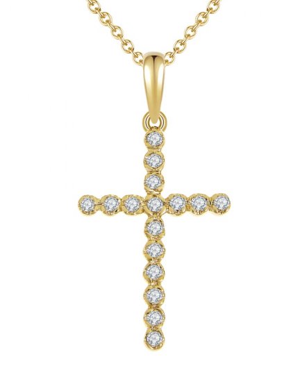 CROSS DIAMOND PENDANT (TP1327)