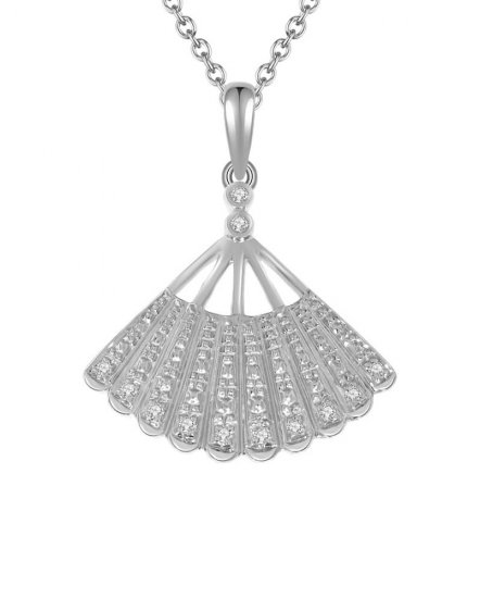 FAN DIAMOND PENDANT (TP1439)
