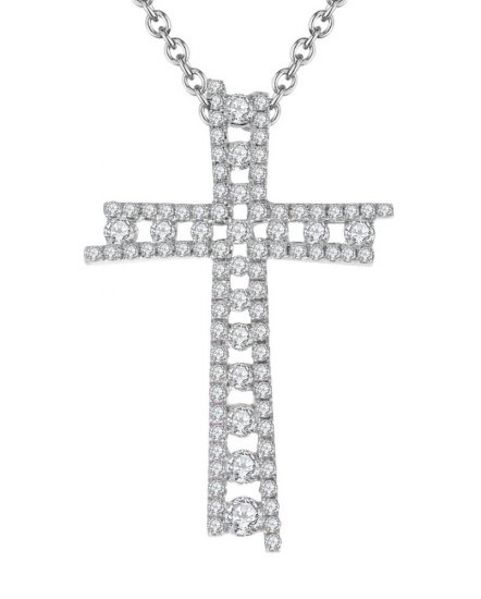 CROSS DIAMOND PENDANT (TP1472)