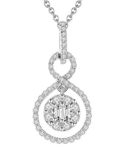 ROUND DIAMOND PENDANT (TP1479)