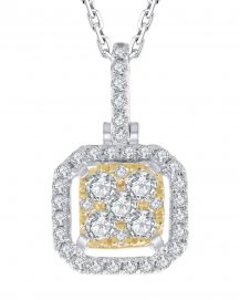CUSHION DIAMOND PENDANT (TP1591)