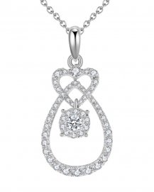 PEAR STYLE DIAMOND PENDANT (TP1681)