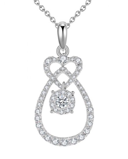 PEAR STYLE DIAMOND PENDANT (TP1681)