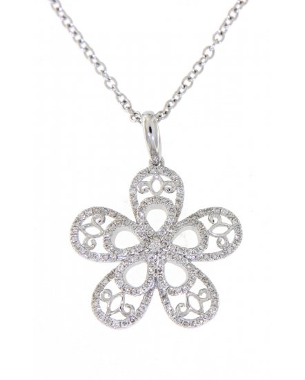 FLORAL STYLE DIAMOND PENDANT (TP1728)
