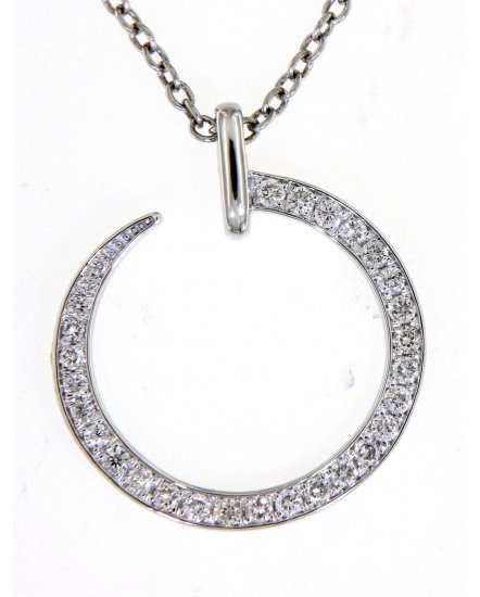 UNIQUE ROUND DIAMOND PENDANT (TP2239)