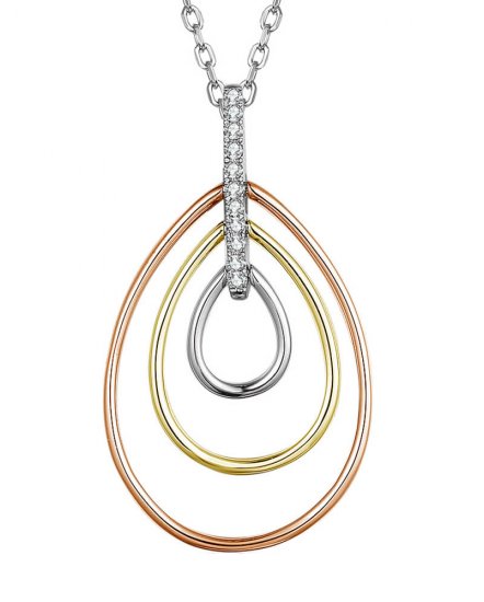 PEAR DIAMOND PENDANT (TP2482)