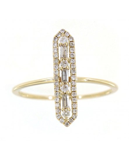 BAGUETTE DIAMOND RING (TR3399)