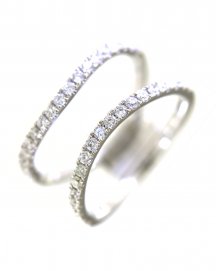 CURVED STYLE ENHANCER DIAMOND RING (TR5453)
