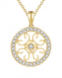 ROUND DIAMOND PENDANT (VP383)