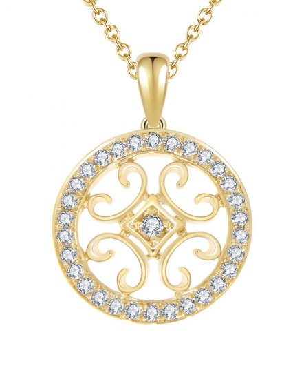 ROUND DIAMOND PENDANT (VP383)